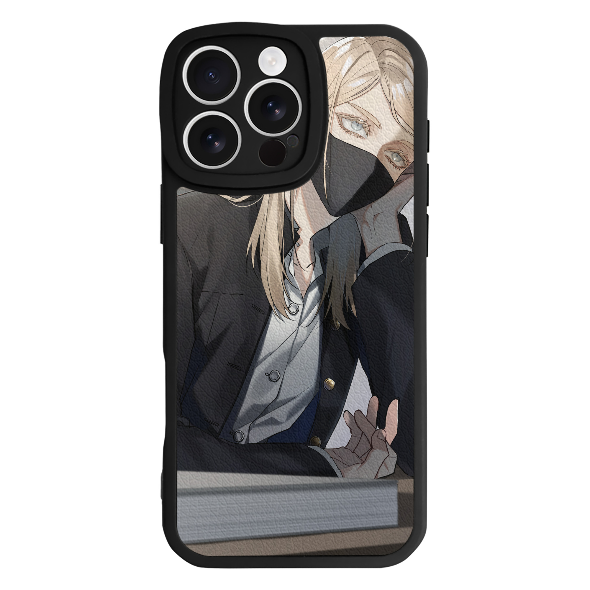 （画像用） 東京リベンジャーズ Tokyo Revengers 【iPhone 16シリーズ対応】シリコンスマホケース（レザー調） 材質：シリコン